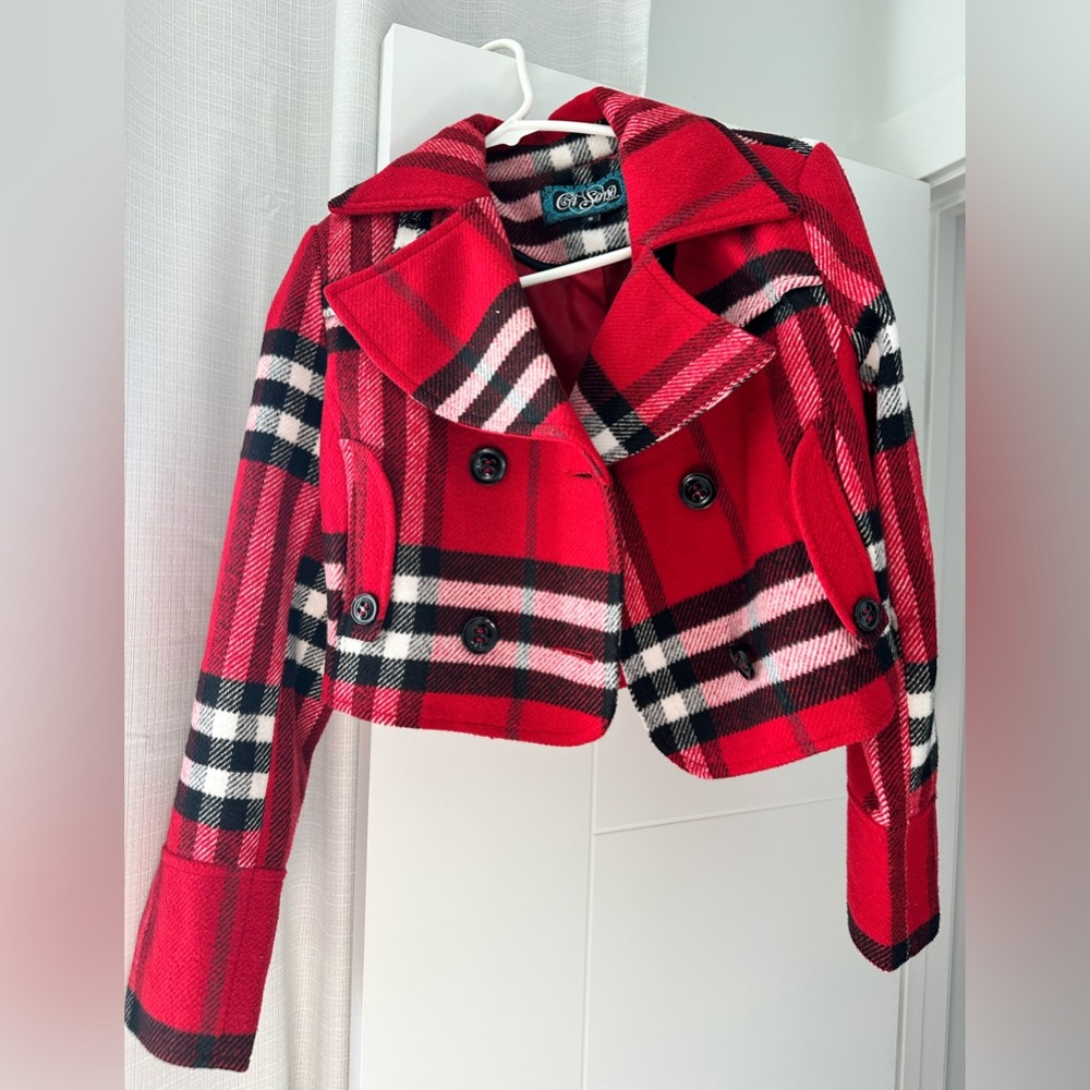 Crop coat